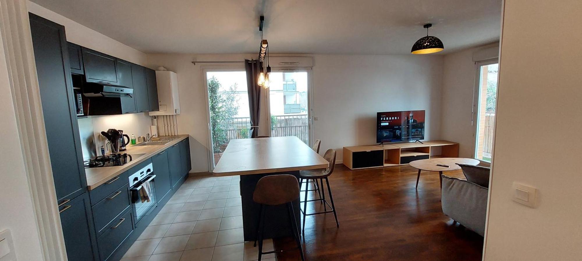 Parking & Balcon * Ideal Jo 2024 * Stade De France 생드니 외부 사진